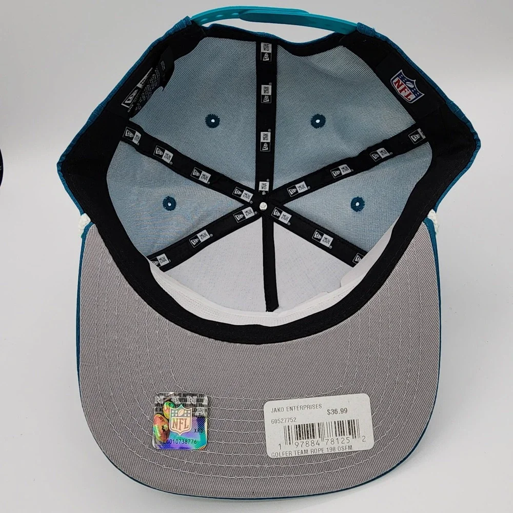 Miami Dolphins NFL New Era 9Fifty Rope‎ Golfer Hat Satin Adult Snapback Cap NEW
